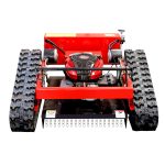 200m Remote Control Rubber Crawler Slope Lawn Mower 550mm Cutting Width HT550-hightop