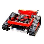 200m Remote Control Rubber Crawler Slope Lawn Mower 550mm Cutting Width HT550-hightop