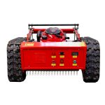 200m Remote Control Rubber Crawler Slope Lawn Mower 550mm Cutting Width HT550-hightop