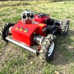 200m Remote Control Mini Wheel Slope Lawn Mower With 550mm Cutting Width HT550-hightop