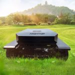 70 ° Steep Slope Width Remote Control Rubber Crawler Lawn Mower-hightop