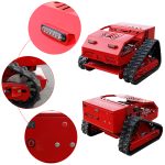 Hybrid Power Remote Control Rubber Crawler Lawn Mower HTM750-hightop