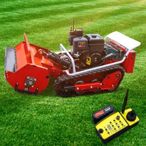 Hybrid Remote Control Rubber Crawler Flail Mower HT-80S-hightop