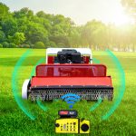 Hybrid Remote Control Rubber Crawler Flail Mower HT-80S-hightop