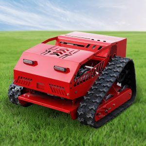 Hybrid Power Remote Control Rubber Crawler Lawn Mower HTM750-hightop