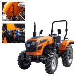 35HP 4WD Compact Wheeled Agricultural Farm Tractor With ROPS Frame HT354-hightop