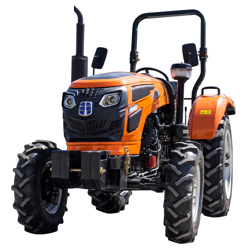 35HP 4WD Compact Wheeled Agricultural Farm Tractor With ROPS Frame HT354-hightop