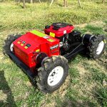 200m Remote Control Mini Wheel Slope Lawn Mower With 550mm Cutting Width HT550-hightop