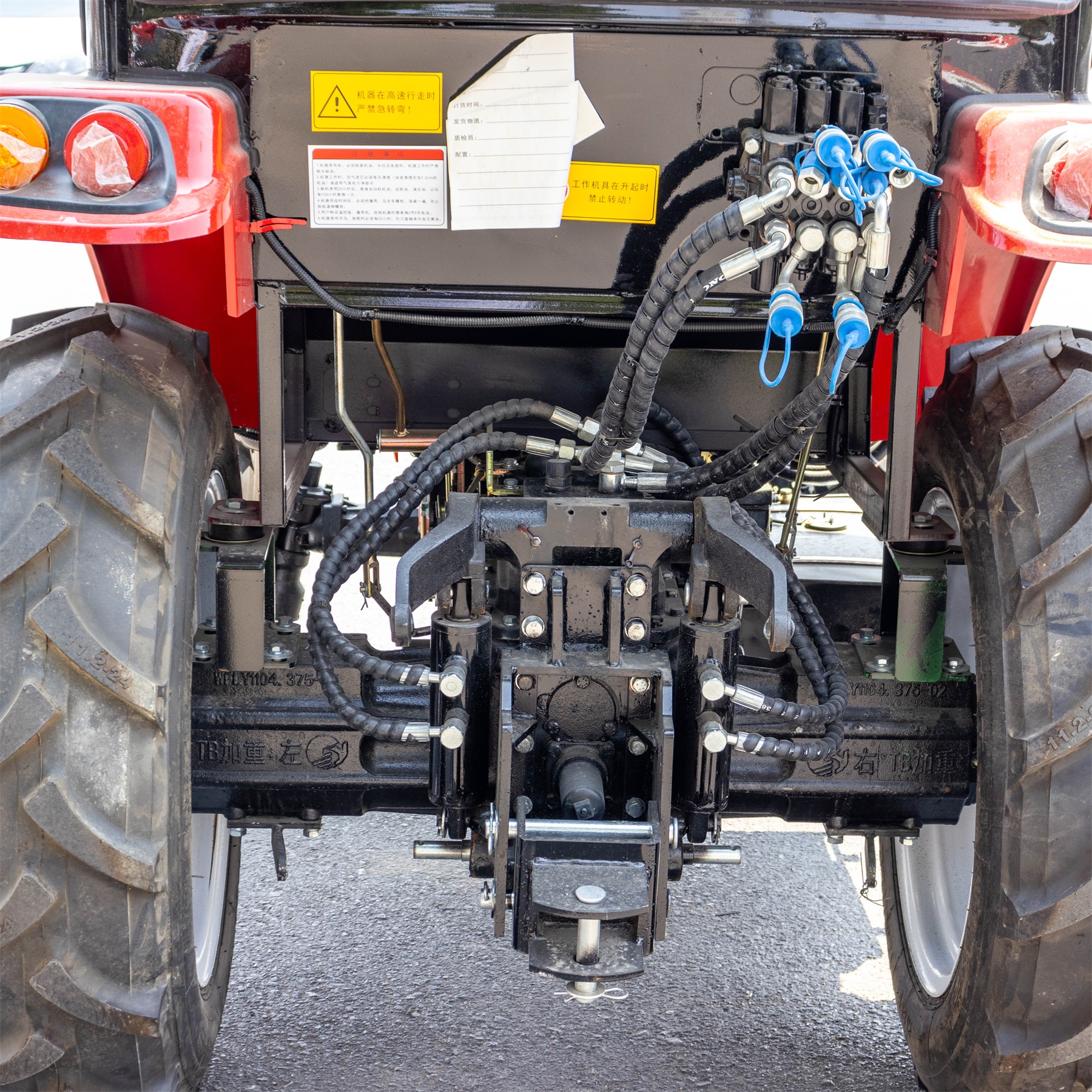 50HP Cab Agricultural Wheel Tractor -hightop