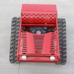 Long Distance Remote Control Rubber Crawler Lawn Mower HT750-hightop