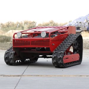 Long Distance Remote Control Rubber Crawler Lawn Mower HT750-hightop
