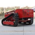 Long Distance Remote Control Rubber Crawler Lawn Mower HT750-hightop