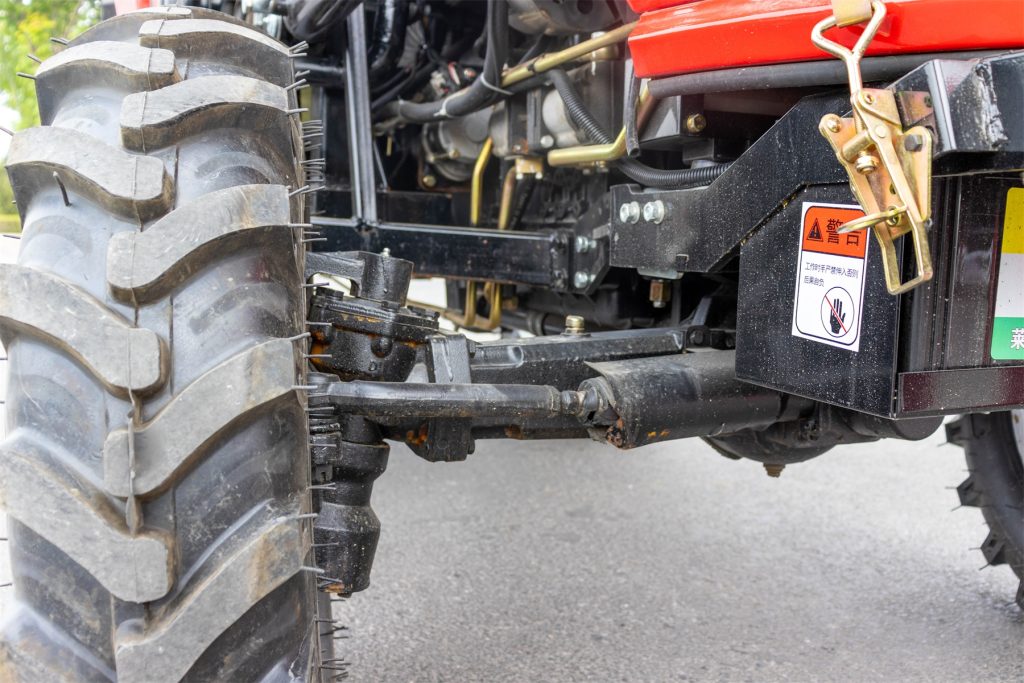Medium Farm Heavy Duty 70HP 4WD Cab Agricultural Wheel Tractor-hightop