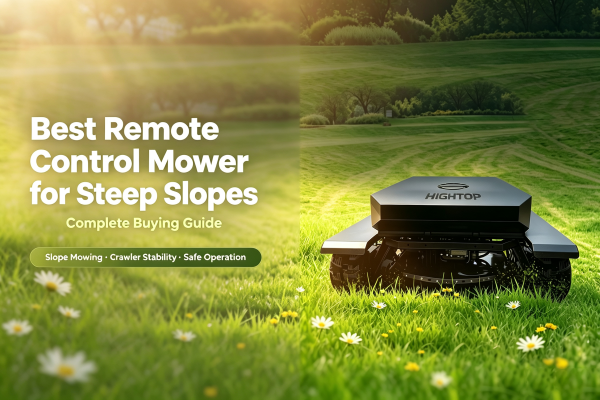 Best Remote Control Mower for Steep Slopes: Complete Buying Guide